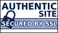 Authentic site Secured by SSL